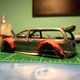Illustration for article titled Wurfensteins Custom Widebody, Rear Engine, Race Prepd Dodge Caravan